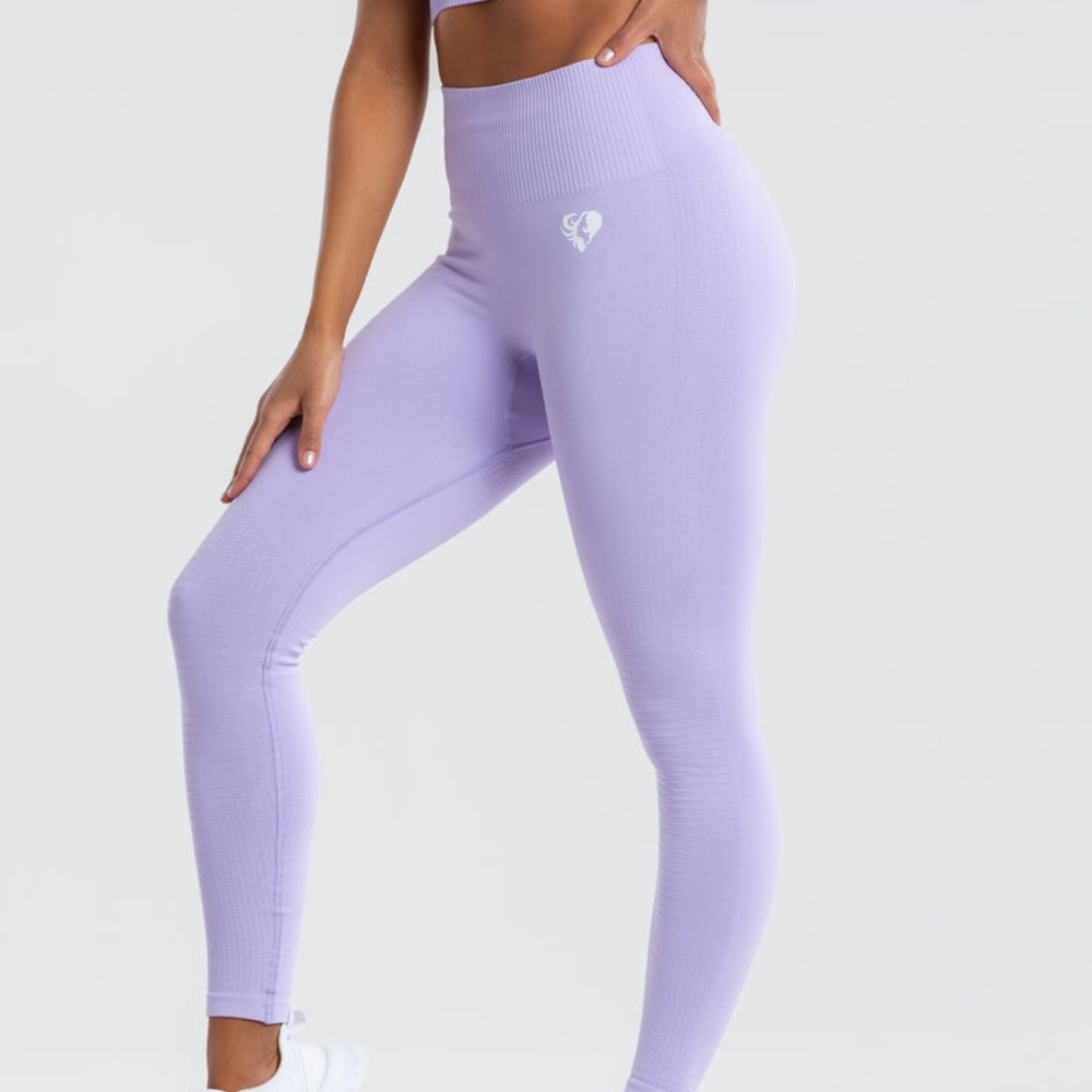 Women’s Best power seamless leggings in lilac